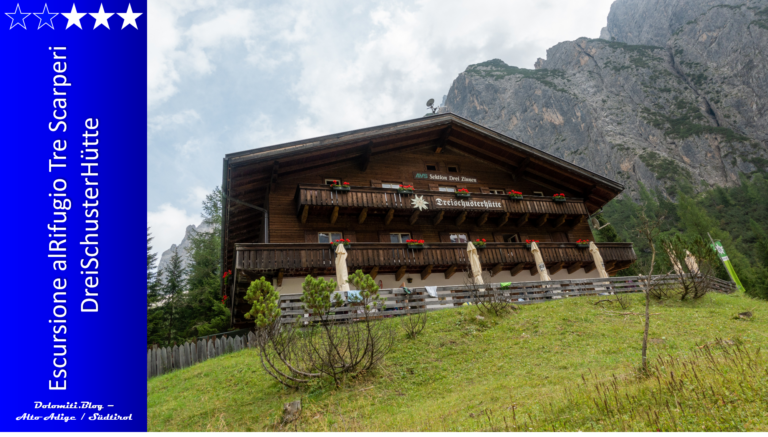 Escursione al Rifugio Tre Scarperi / DreiSchusterHütte