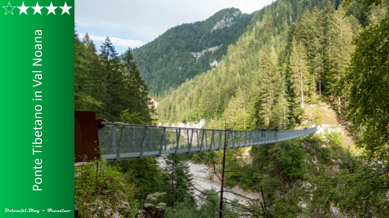 Ponte Tibetano in Val Noana